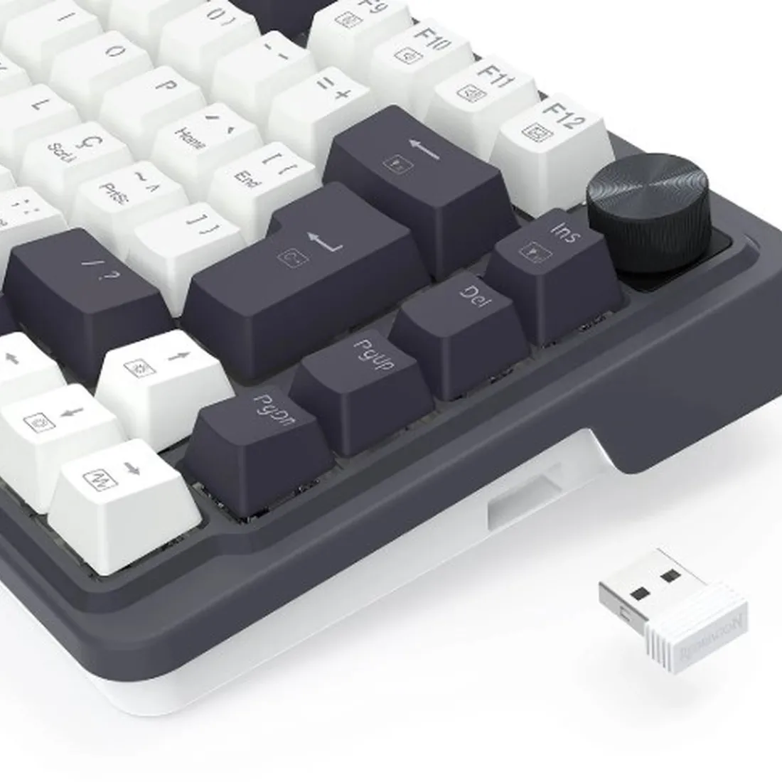 Teclado Sem Fio Redragon Ucal Pro RGB Mecânico 75% - Switch Brown