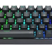 TECLADO MECÂNICO GAMER ZED PRO RGB PRETO SWITCH MARROM - imagem 1