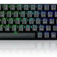TECLADO MECÂNICO GAMER ZED PRO RGB PRETO SWITCH MARROM - imagem 3