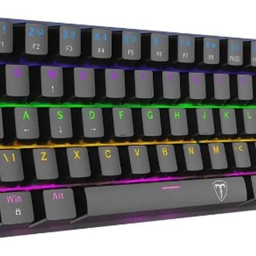 Teclado Mecanico Gamer T-Dagger Arena Preto Rainbow Sw Brown T-tgk321-br