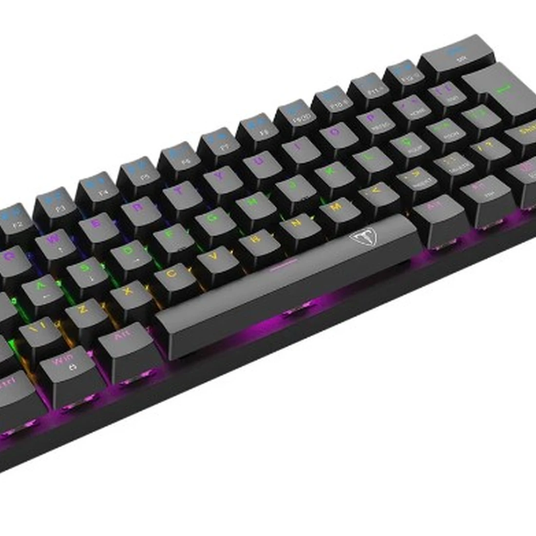 Teclado Mecanico Gamer T-Dagger Arena Preto Rainbow Sw Brown T-tgk321-br - imagem 3