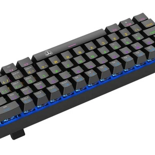 Teclado Mecanico Gamer T-Dagger Arena Preto Rainbow Sw Brown T-tgk321-br