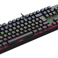 Teclado Gamer T-Dagger Axis Rainbow Brown T-tgk329-br Preto - imagem 3