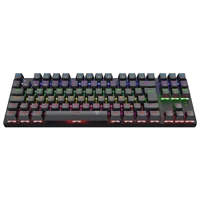Teclado Mecânico Gamer T-Dagger Bora, Rainbow, Switch Brown, TKL, ABNT2, Preto, T-TGK313-BR - imagem 2