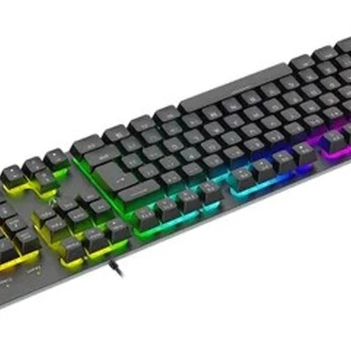 Teclado Gamer Membrana T-Dagger Echo RGB T-tgk109 Preto
