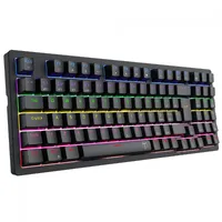 Teclado Mecânico Gamer T-Dagger Holysword, Rainbow, Wireless/Bluetooth, Switch Brown, ABNT2, Preto, T-TGK331-BR - imagem 1