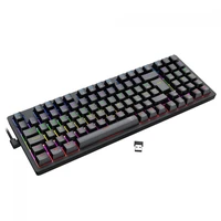 Teclado Mecânico Gamer T-Dagger Holysword, Rainbow, Wireless/Bluetooth, Switch Brown, ABNT2, Preto, T-TGK331-BR - imagem 2