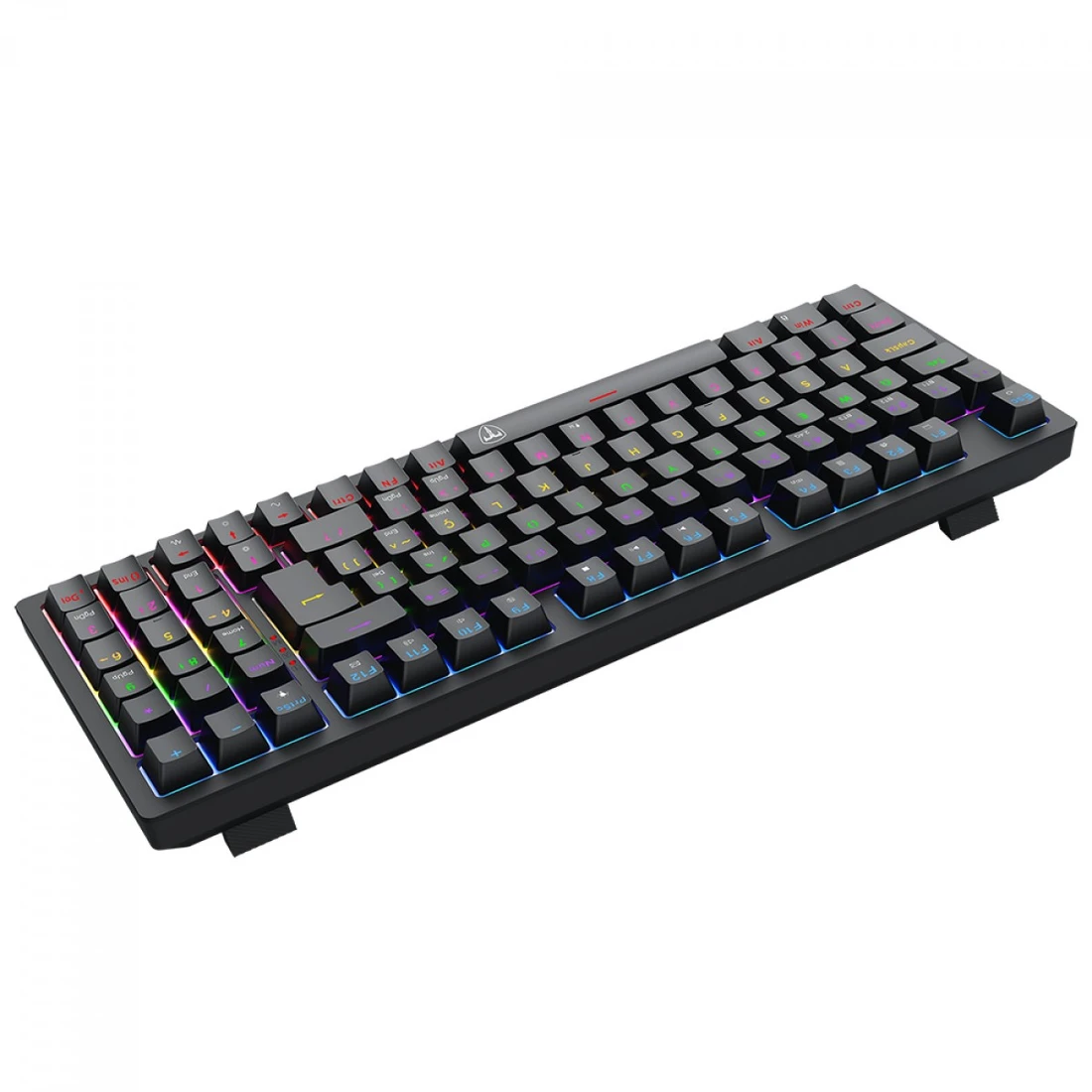 Teclado Mecânico Gamer T-Dagger Holysword, Rainbow, Wireless/Bluetooth, Switch Brown, ABNT2, Preto, T-TGK331-BR - imagem 1