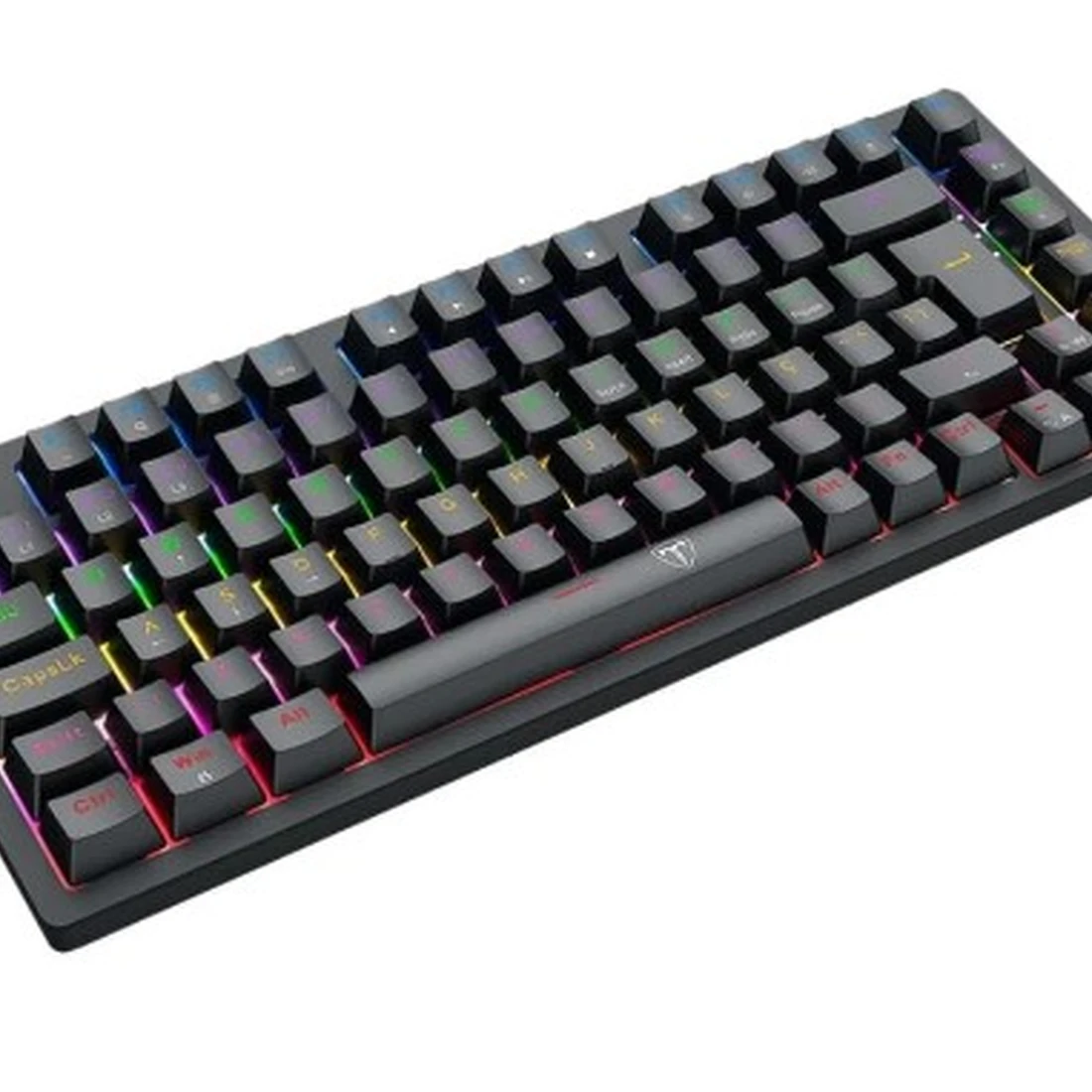 Teclado Mecânico Gamer T-dagger Megatre 75%, RGB, Switch Dust-proof Marrom, USB Tipo-C Removível, ABNT2, Preto - T-TGK326-BR - imagem 3