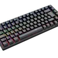 Teclado Mecânico Gamer T-dagger Megatre 75%, RGB, Switch Dust-proof Marrom, USB Tipo-C Removível, ABNT2, Preto - T-TGK326-BR - imagem 3