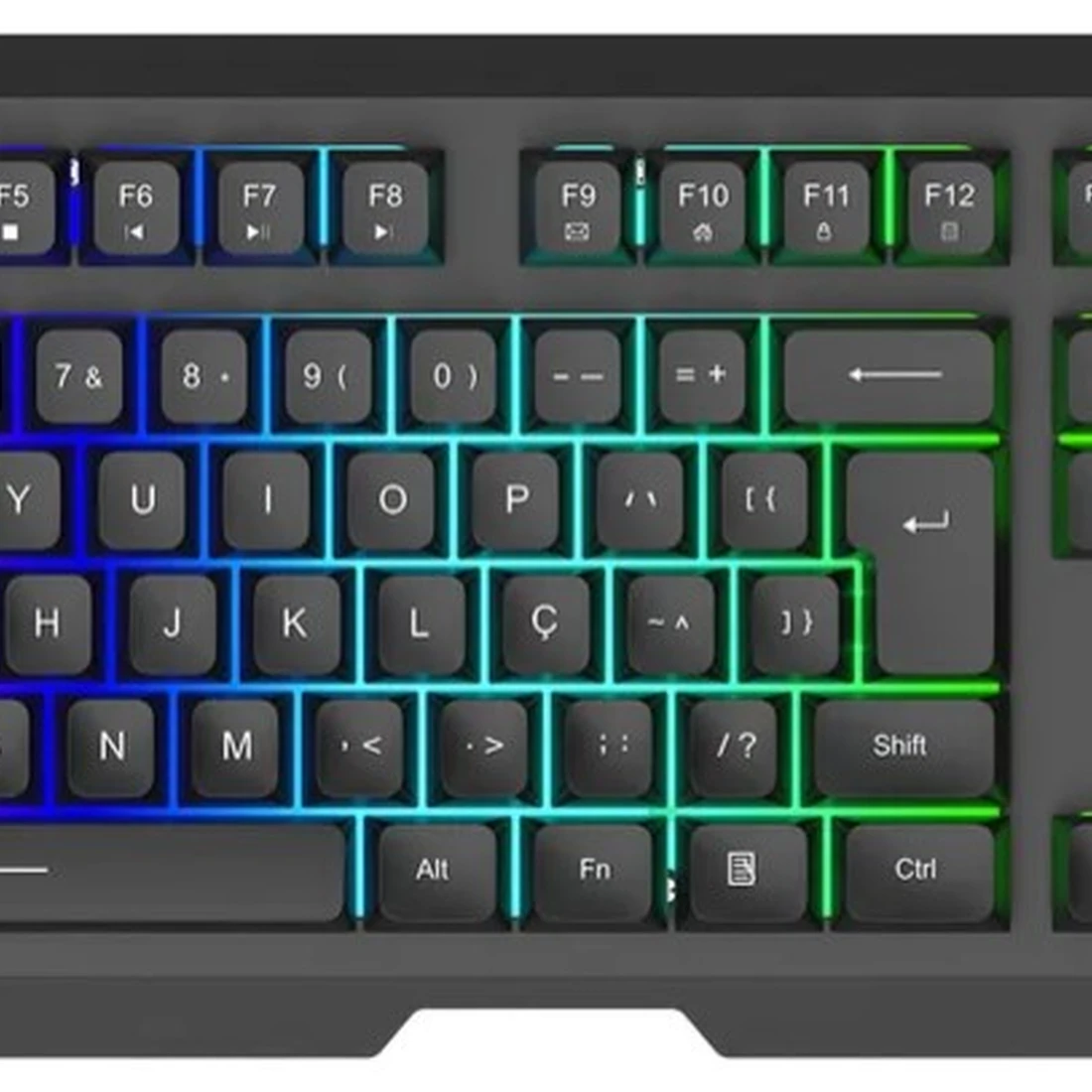Teclado T-Dagger Gamer Membrana Nova Preto Rgb Abnt2 Full Size - imagem 2