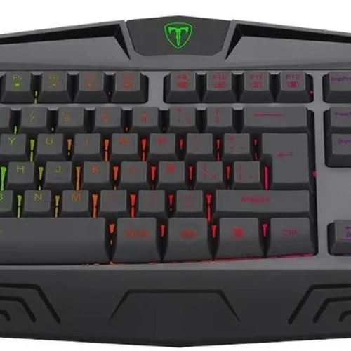 Teclado Gamer T-dagger Tanker Rainbow T-TGK106 Membrana