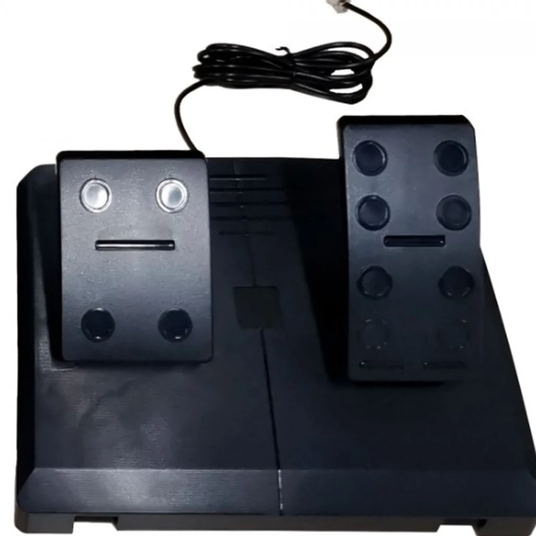 Volante Kalkan G300 ProRacing, Com Pedal, Preto, KLK00033 - imagem 4