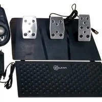 Volante Kalkan G500 ProRacing, Com Pedal e Câmbio, Preto, KLK00032 - imagem 4