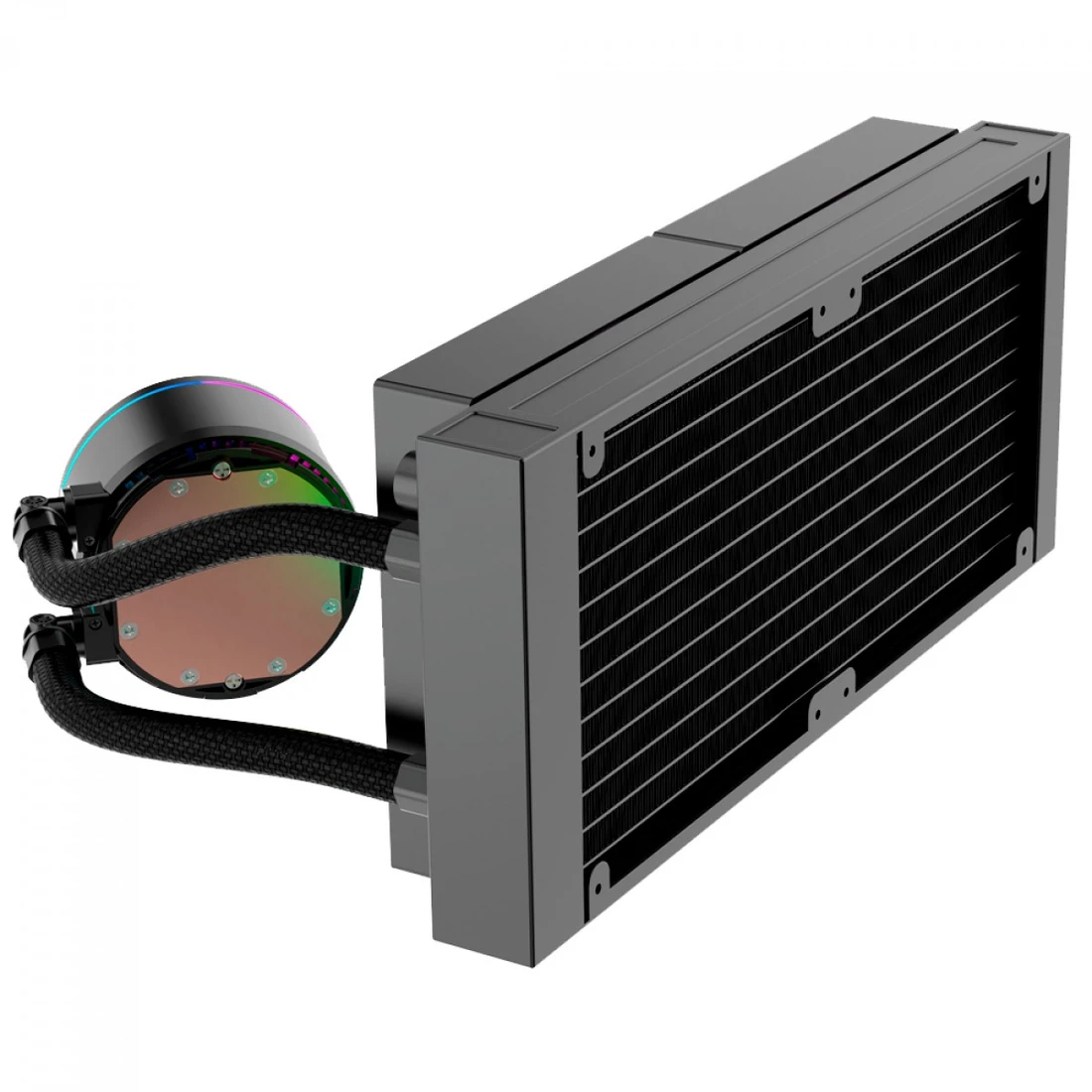 WATER COOLER KALKAN ALPHA 240 ARGB, 240MM, COM DISPLAY - imagem 3