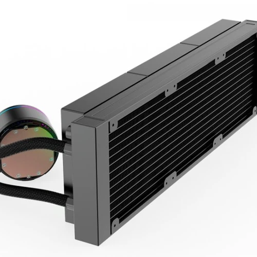 WATER COOLER KALKAN ALPHA 360 ARGB, 360MM, COM DISPLAY