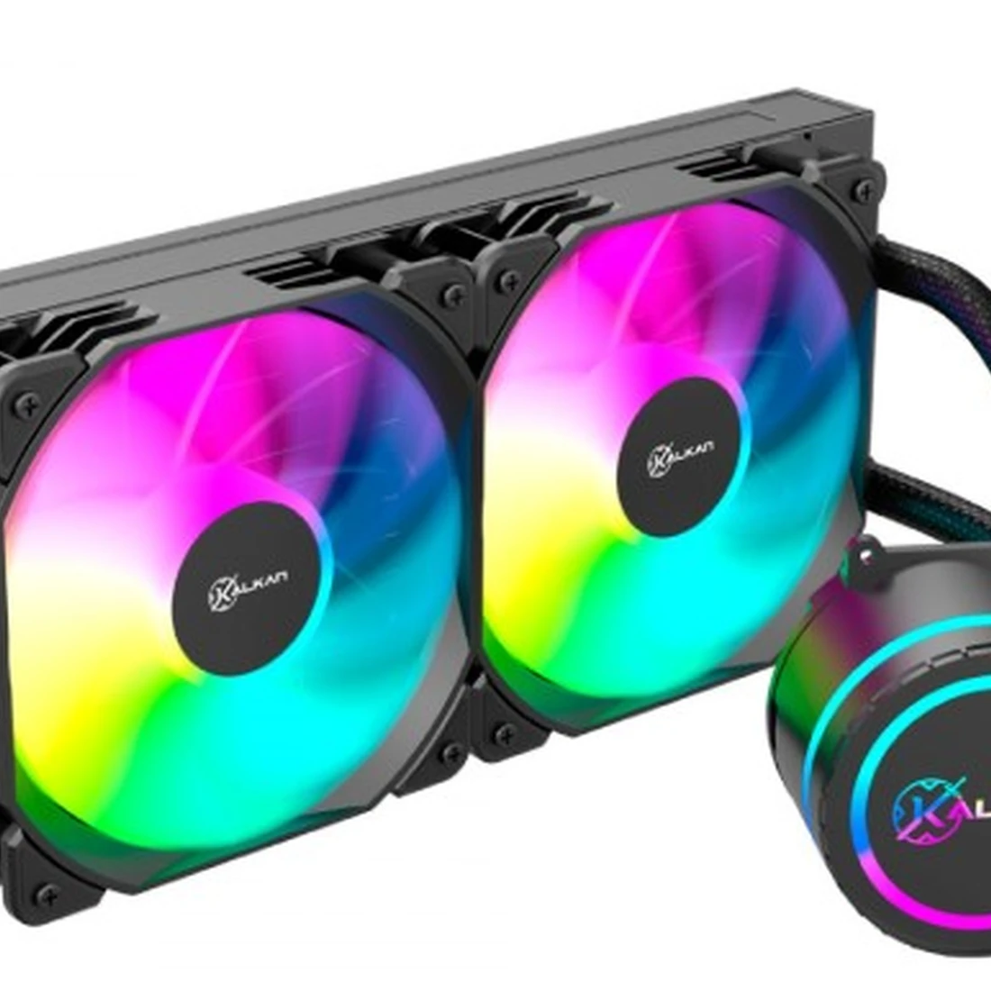 WATER COOLER KALKAN IOTA 240 ARGB, 240MM - imagem 1