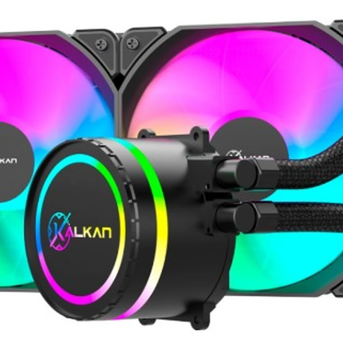 WATER COOLER KALKAN IOTA 240 ARGB, 240MM - imagem 2