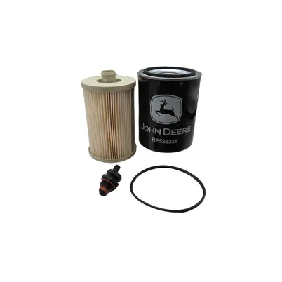 KIT FILTRO DIESEL COMPATÍVEL COLHEITADEIRAS STS S E TRATORES JOHN DEERE 8000 RE525523