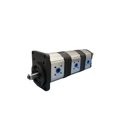 BOMBA HIDRAULICA TRIPLA COMPATÍVEL COLHEITADEIRA JOHN DEERE SLC 9510080546