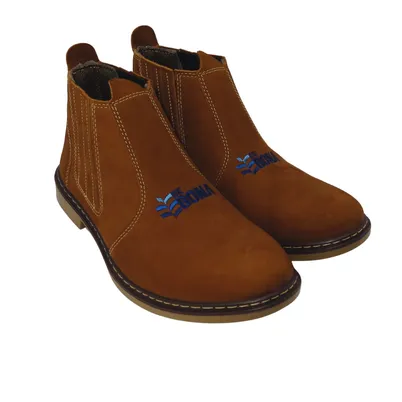 BOTA NOBUCK DE BONA DE COURO - RATO