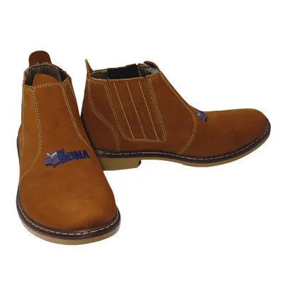 BOTA NOBUCK DE BONA DE COURO - RATO