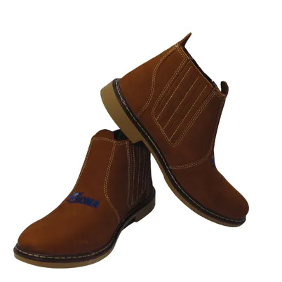 BOTA NOBUCK DE BONA DE COURO - RATO