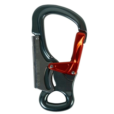 MOSQUETÃO ALUMÍNIO TIPO GANCHO K - TRAVA AUTO 30kN - FOR ROPE ®