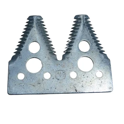 NAVALHA DUPLA CORTE COMPATÍVEL PLATAFORMA JOHN DEERE 600 DRAPER (DENTE GROSSO) H226352