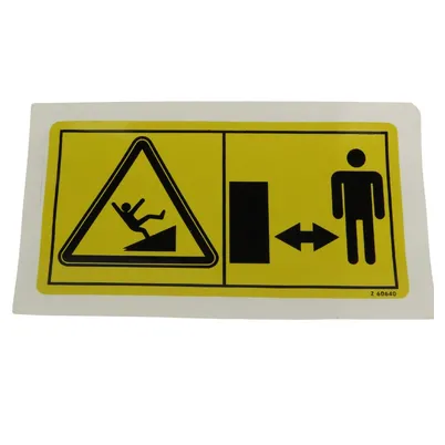 DECALQUE COMPATÍVEL PLATAFORMA JOHN DEERE 600 Z60640