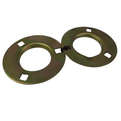 PAR FLANGE ELEVADOR GE30 COLHEITADEIRA JOHN DEERE 1165 1175 1185 1450 1470 1550 1570 DQ12466
