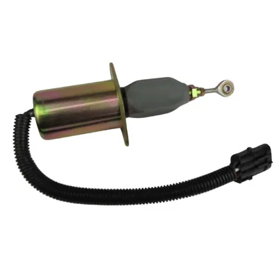 SOLENOIDE DE PARADA 12V COMPATÍVEL COLHEITADEIRA JOHN DEERE 1185 RE53559