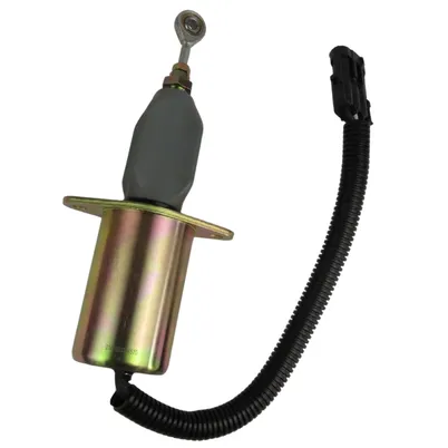 SOLENOIDE DE PARADA 12V COMPATÍVEL COLHEITADEIRA JOHN DEERE 1185 RE53559