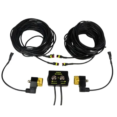 KIT PONTA CERCA FINAL BARRA 12V PULVERIZADOR AGRICOLA