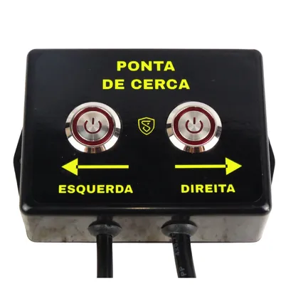 KIT PONTA CERCA BARRA 12V PULVERIZADOR AGRICOLA E BICO VERDE