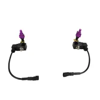 KIT PONTA CERCA BARRA 12V PULVERIZADOR AGRICOLA E BICO LILÁS - imagem 5