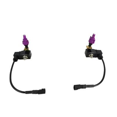 KIT PONTA CERCA BARRA 12V PULVERIZADOR AGRICOLA E BICO LILÁS