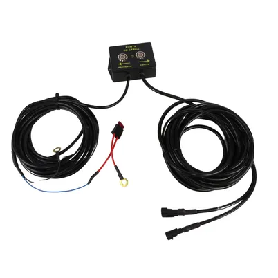 KIT PONTA CERCA BARRA 12V PULVERIZADOR AGRICOLA E BICO LILÁS UNIVERSAL