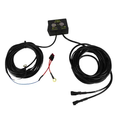 KIT PONTA CERCA BARRA 12V PULVERIZADOR AGRICOLA E BICO LILÁS UNIVERSAL