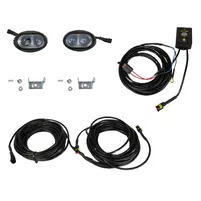 KIT FAROL LUZ LED AZUL UNIVERSAL PULVERIZADOR NOTURNO BLUE - imagem 1