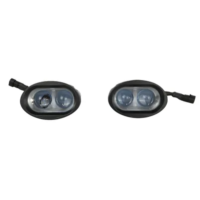 KIT FAROL LUZ LED AZUL UNIVERSAL PULVERIZADOR NOTURNO BLUE