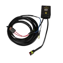 KIT FAROL LUZ LED AZUL UNIVERSAL PULVERIZADOR NOTURNO BLUE - imagem 2