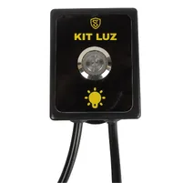 KIT FAROL LUZ LED AZUL UNIVERSAL PULVERIZADOR NOTURNO BLUE - imagem 3