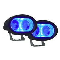 KIT FAROL LUZ LED AZUL UNIVERSAL PULVERIZADOR NOTURNO BLUE - imagem 6