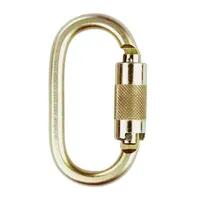 MOSQUETÃO EM AÇO - OVAL - AUTOMÁTICO - BICROMATIZADO - 30kN - ANSI E CE/EN - FOR ROPE ® - imagem 1