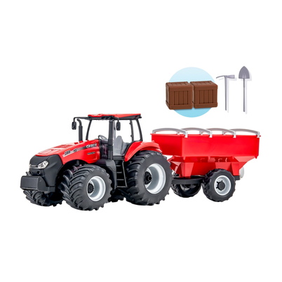 TRATOR CASE MAGNUM 380 GRANELEIRO BRINQUEDO 1/30