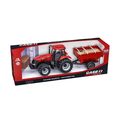 TRATOR CASE MAGNUM 380 GRANELEIRO BRINQUEDO 1/30