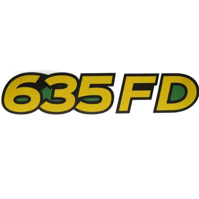 2X DECALQUE PLATAFORMA JOHN DEERE DRAPER  635 FD HXE16250