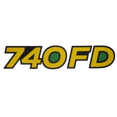 2X DECALQUE PLATAFORMA JOHN DEERE DRAPER 740 FD HXE118843