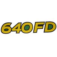 DECALQUE PLATAFORMA JOHN DEERE DRAPER 640 FD H234599 - imagem 1